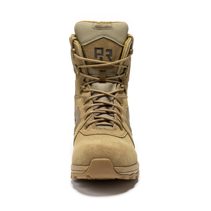 Burano Coyote 8 inch Suede Leather Waterproof Tactical & Military Boots AB540