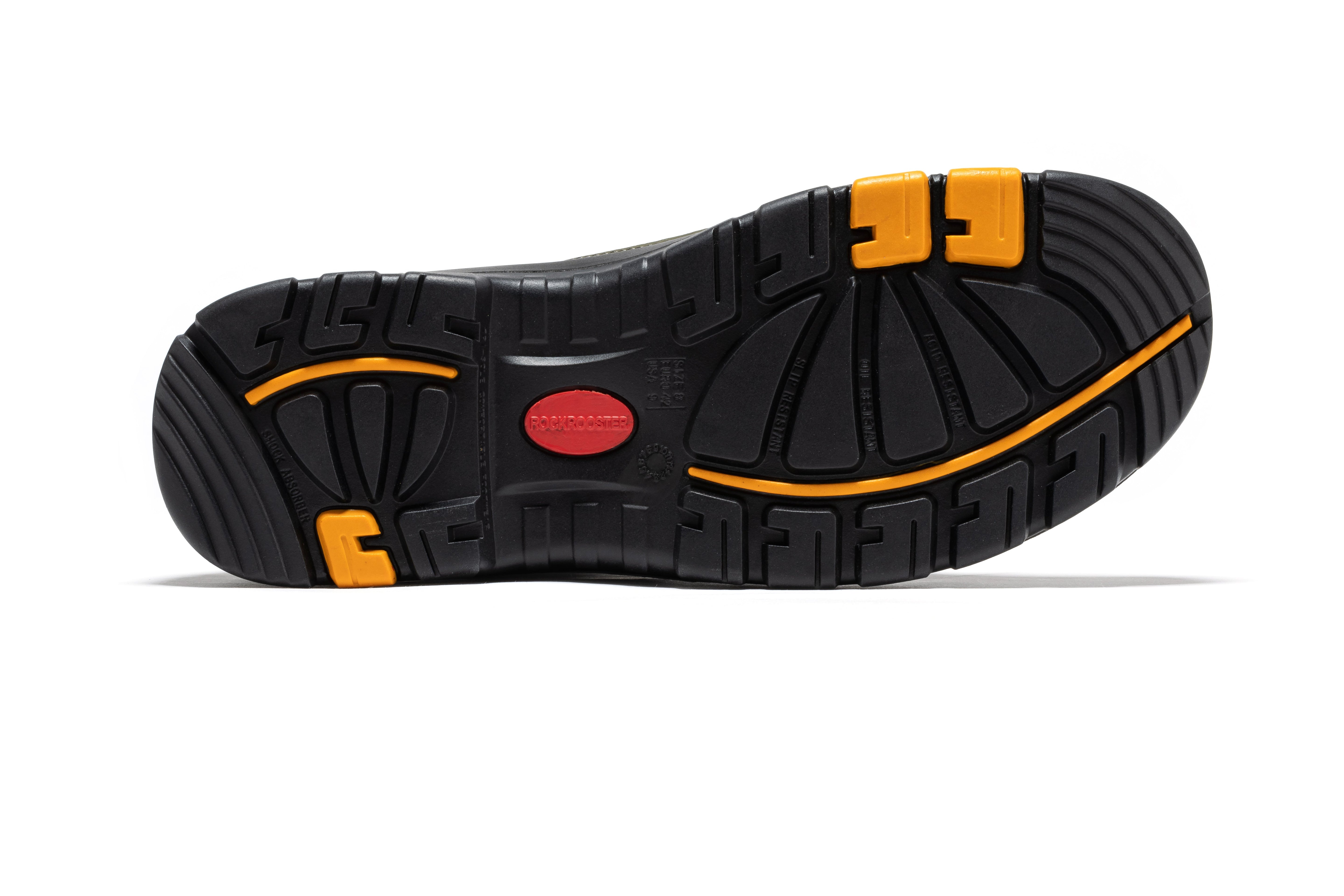 Woodland Brown 6 inch Composite Toe Waterproof Leather Work Boots AK661