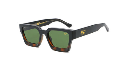 Lux Shades. Matte black/Tortoise Fade. Polarized