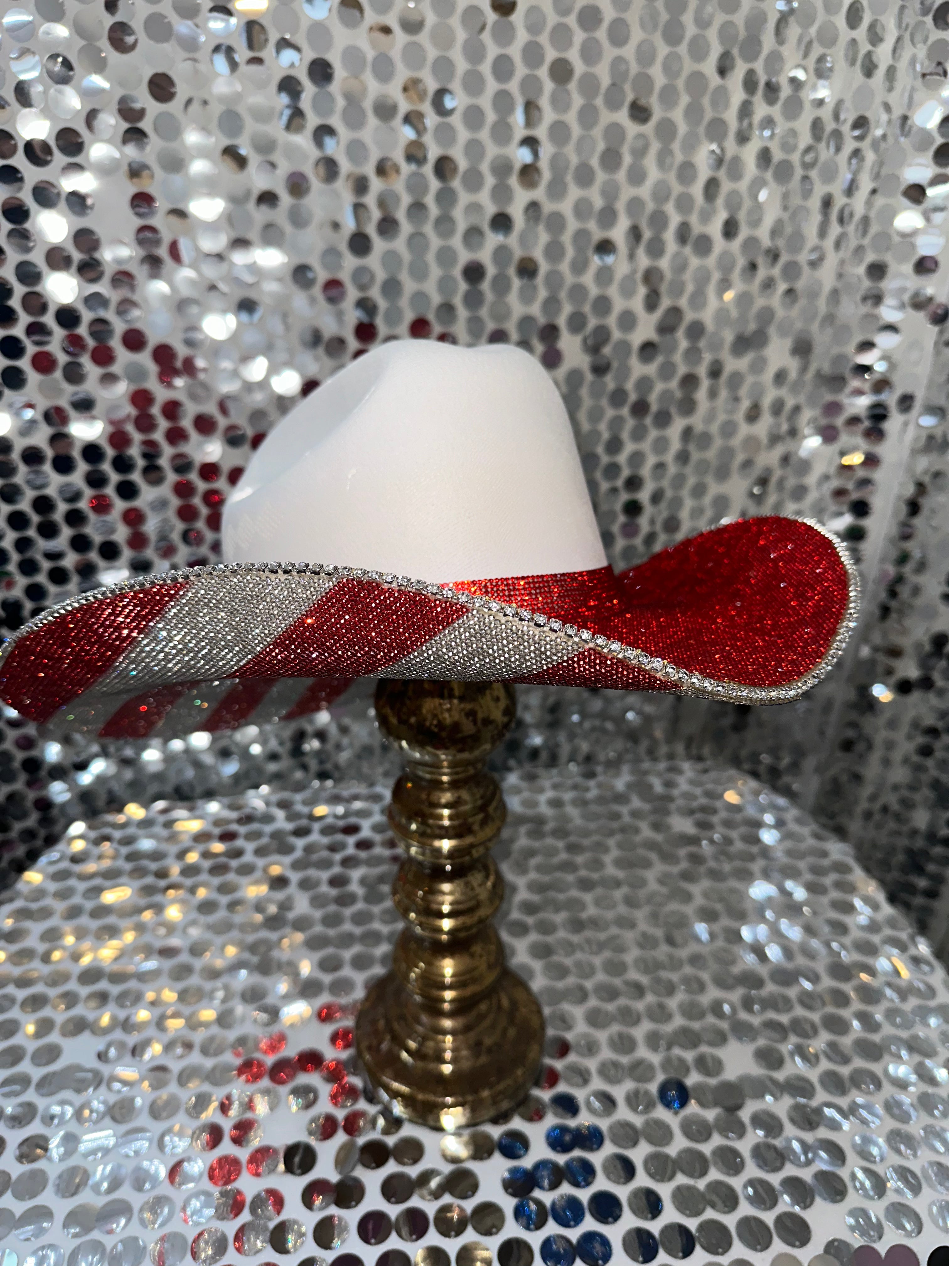 The "America" Hat - Red On Top