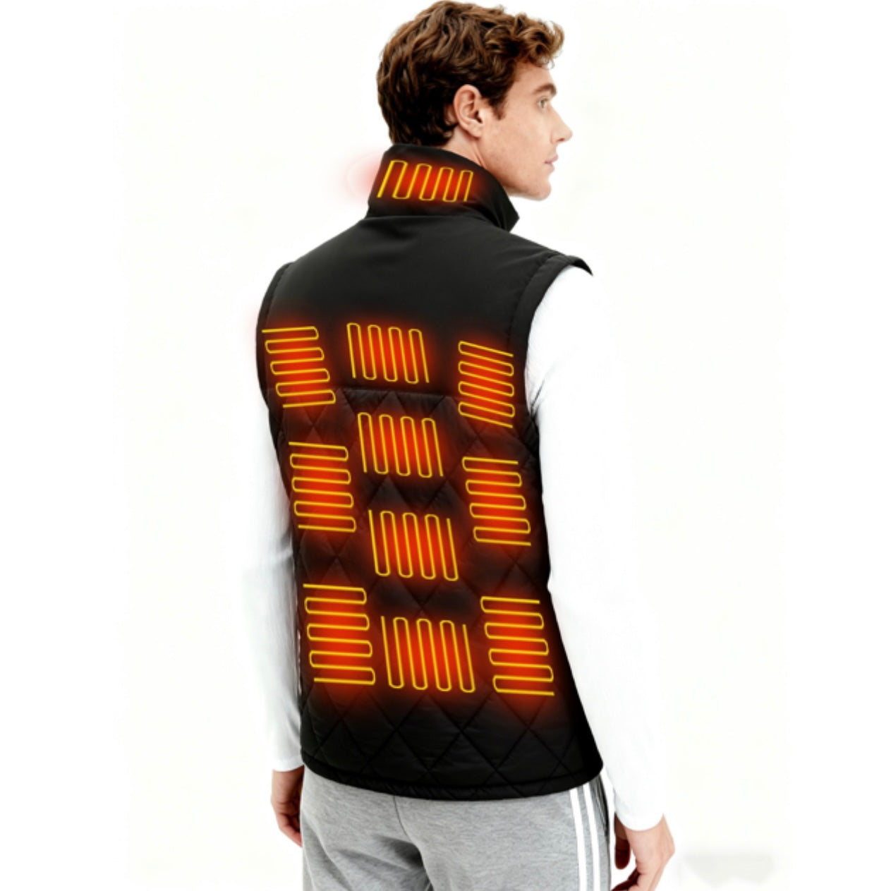 LITEGUEST Dual-Control Heated Vest for Daily Winter Warmth