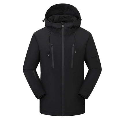 LITEGUEST Waterproof Heated Jacket 5-Zone USB-Powered for Outdoor