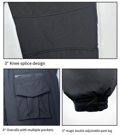 LITEGUEST 18-Zone Heated Pants Multi-Pocket Winter Outdoor Wear