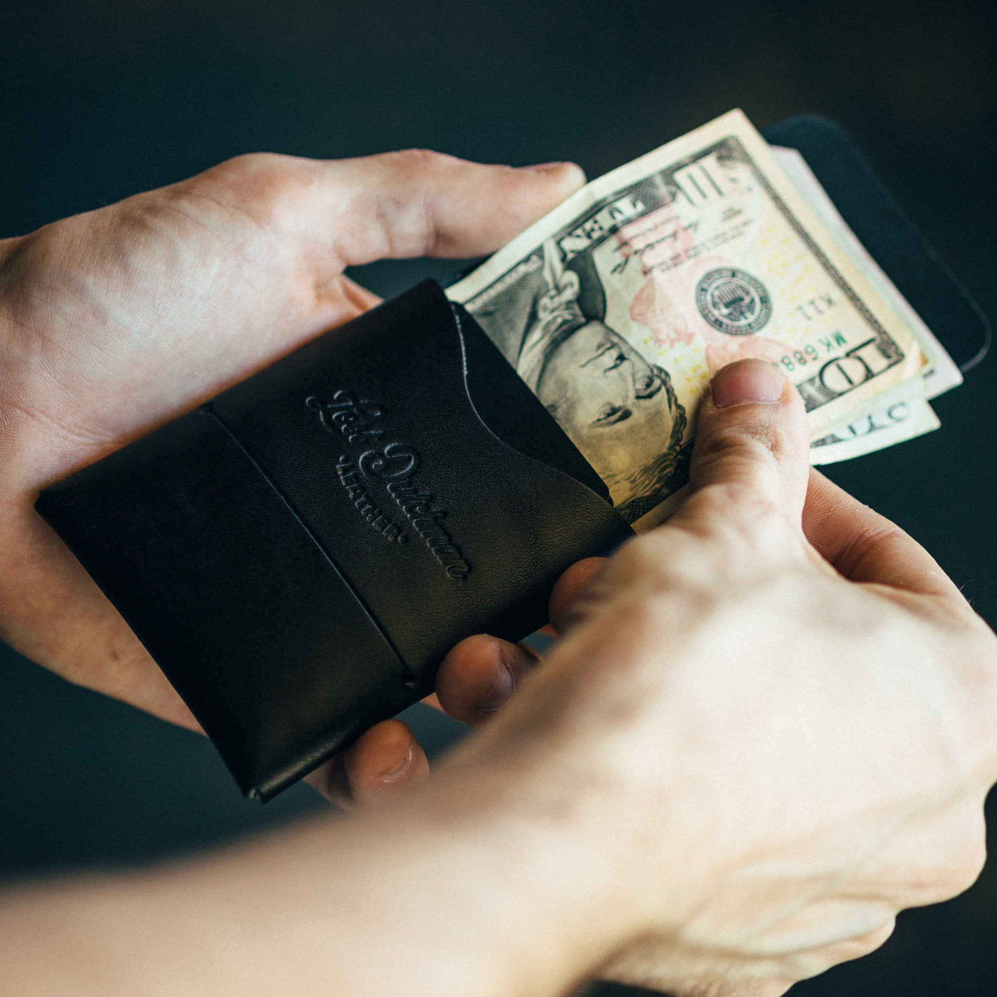 The Franklin Leather Wallet – Black
