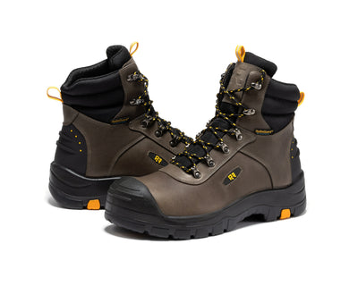 Woodland Rust 6 inch Waterproof Composite Toe Leather Work Boots AK665