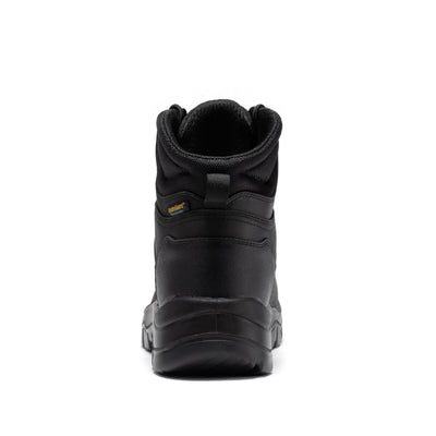 Woodland Black 6 inch Waterproof Composite Toe Leather Work Boots AK662