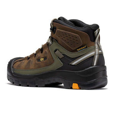 Woodland Brown 6 inch Composite Toe Waterproof Leather Work Boots AK661