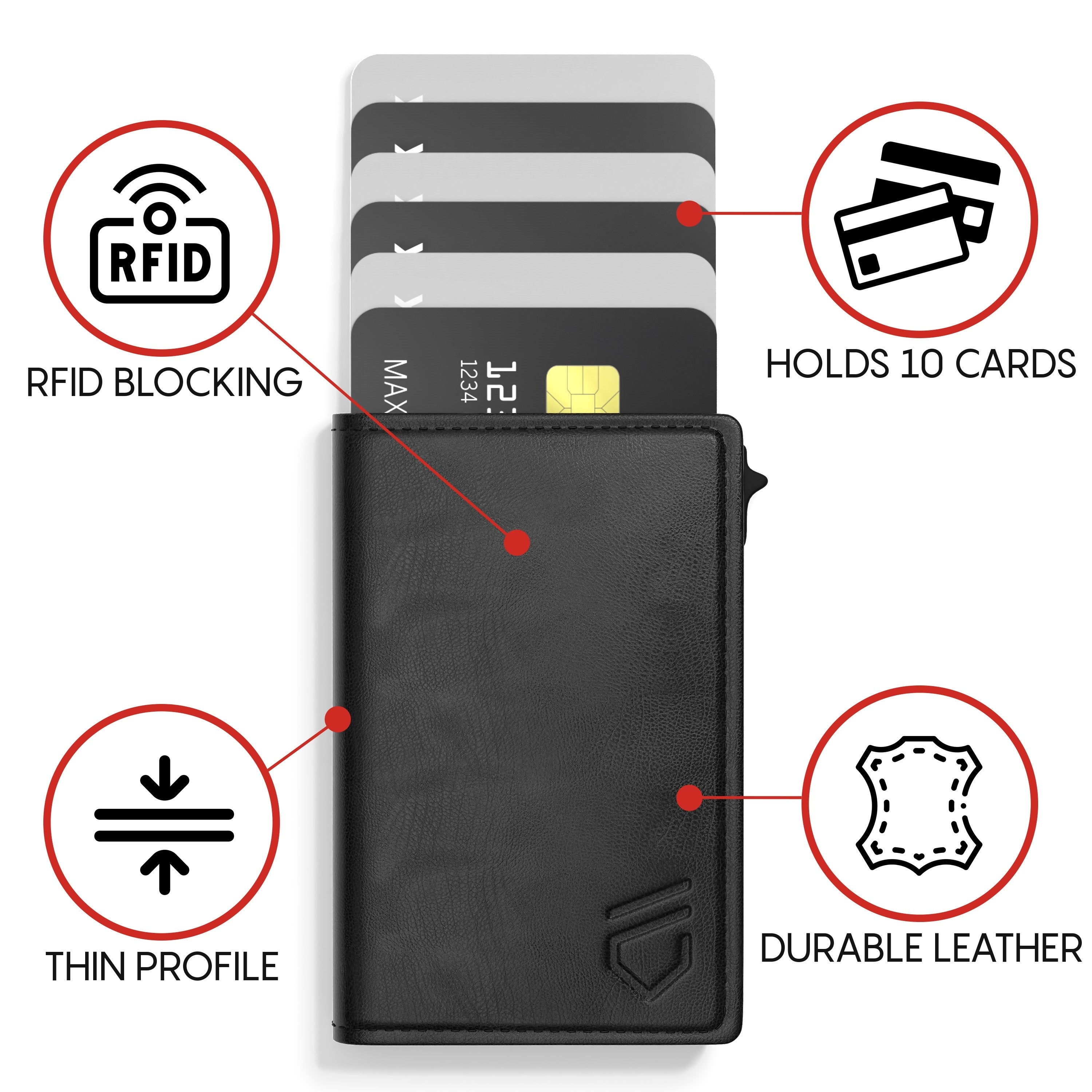 The Bolt - AirTag Wallet