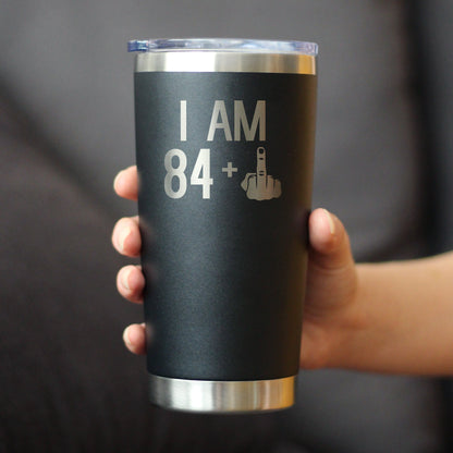 84 + 1 Middle Finger - 20 oz Insulated Coffee Tumbler