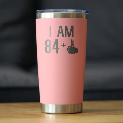 84 + 1 Middle Finger - 20 oz Insulated Coffee Tumbler