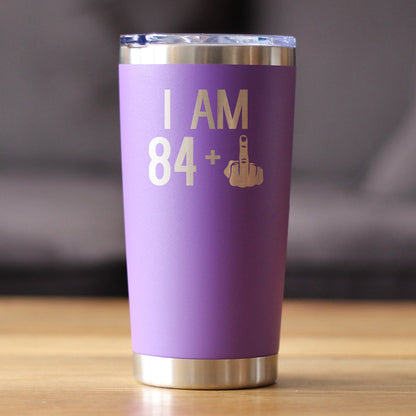 84 + 1 Middle Finger - 20 oz Insulated Coffee Tumbler