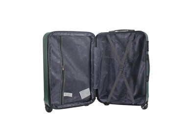 Zane Expandable 3-Piece Spinner Luggage Set with Lock