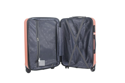 Zane Expandable 3-Piece Spinner Luggage Set with Lock