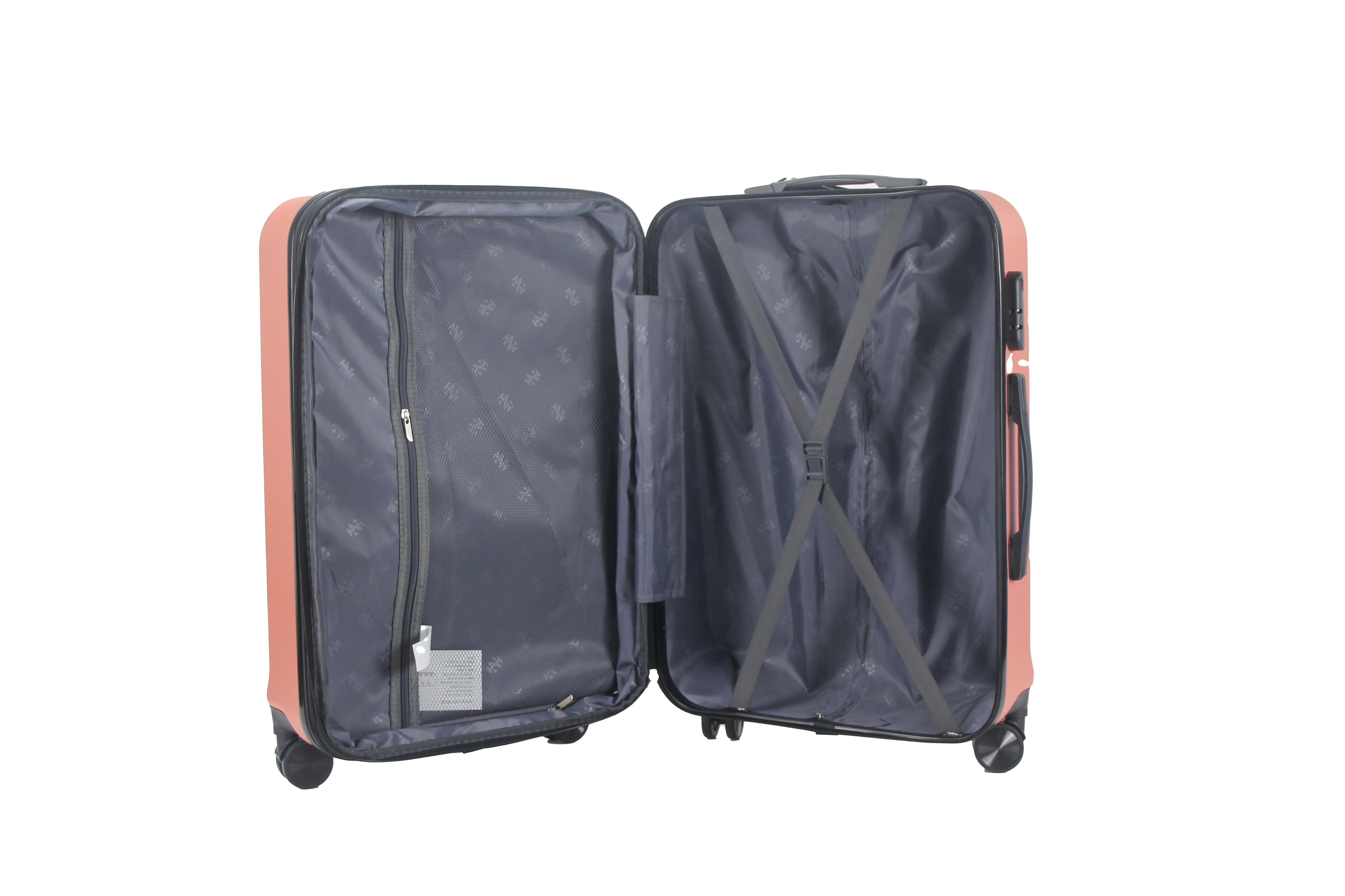 Zane Expandable 3-Piece Spinner Luggage Set with Lock