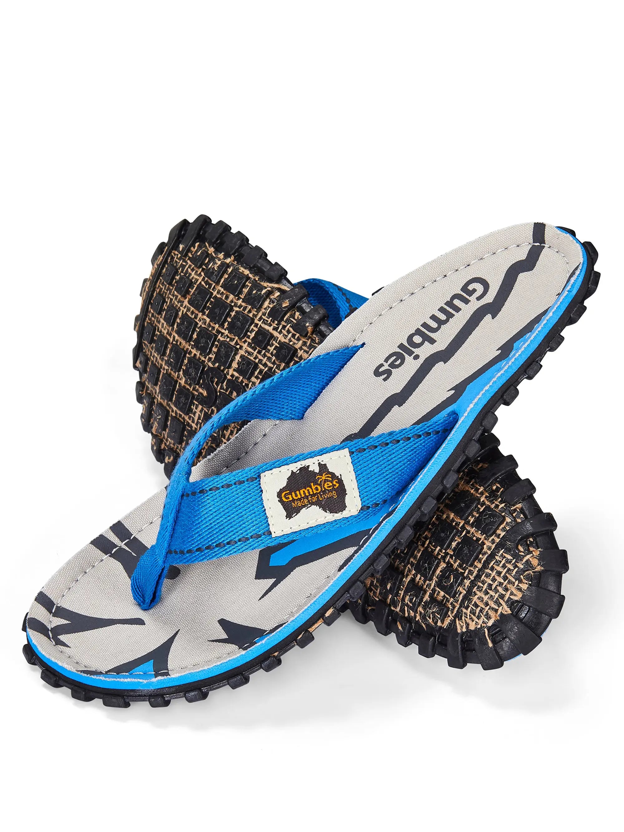 Islander Flip-Flops - Men's - Blue Palms