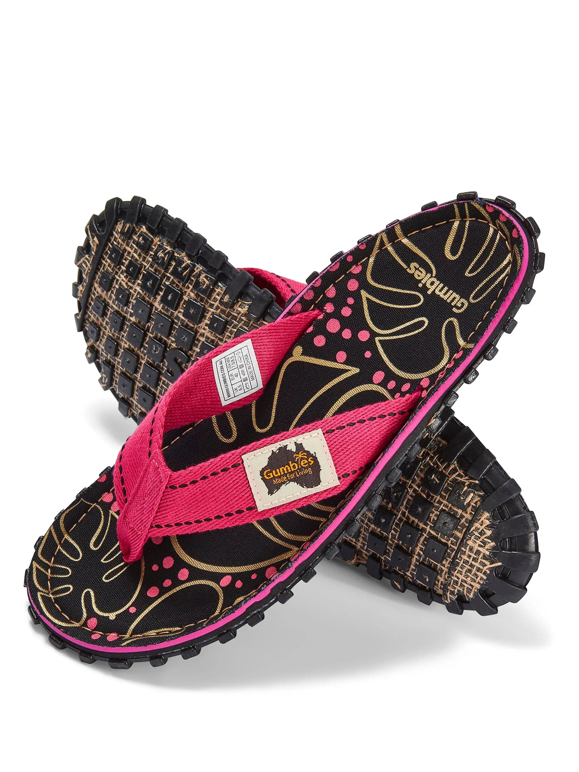 Islander Flip-Flops - Women's - Tropical Black