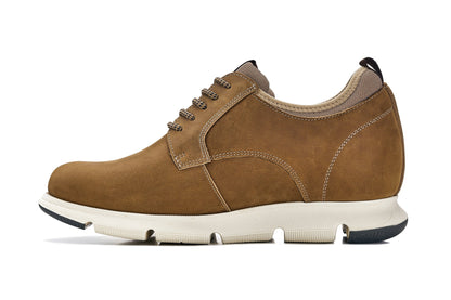 J1200 - 3.3 Inches Taller (Tan Brown) - Men's Men's Shoes