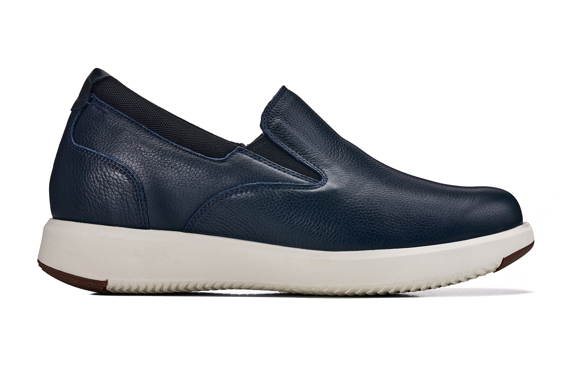 J1421 - 2.8 Inches Taller (Dark Slate Blue) - Leather Men's Loafers