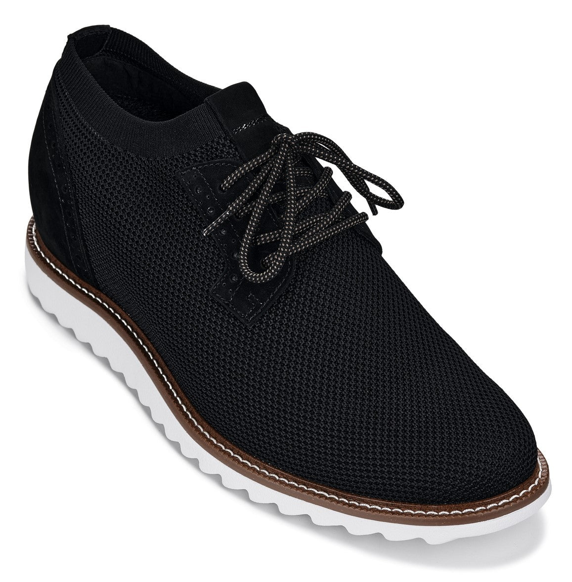 J1502 - 3.2 Inches Taller (Noir) - Men's Shoes