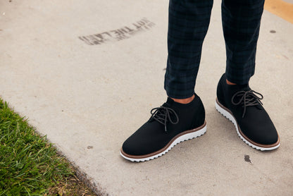 J1502 - 3.2 Inches Taller (Noir) - Men's Shoes