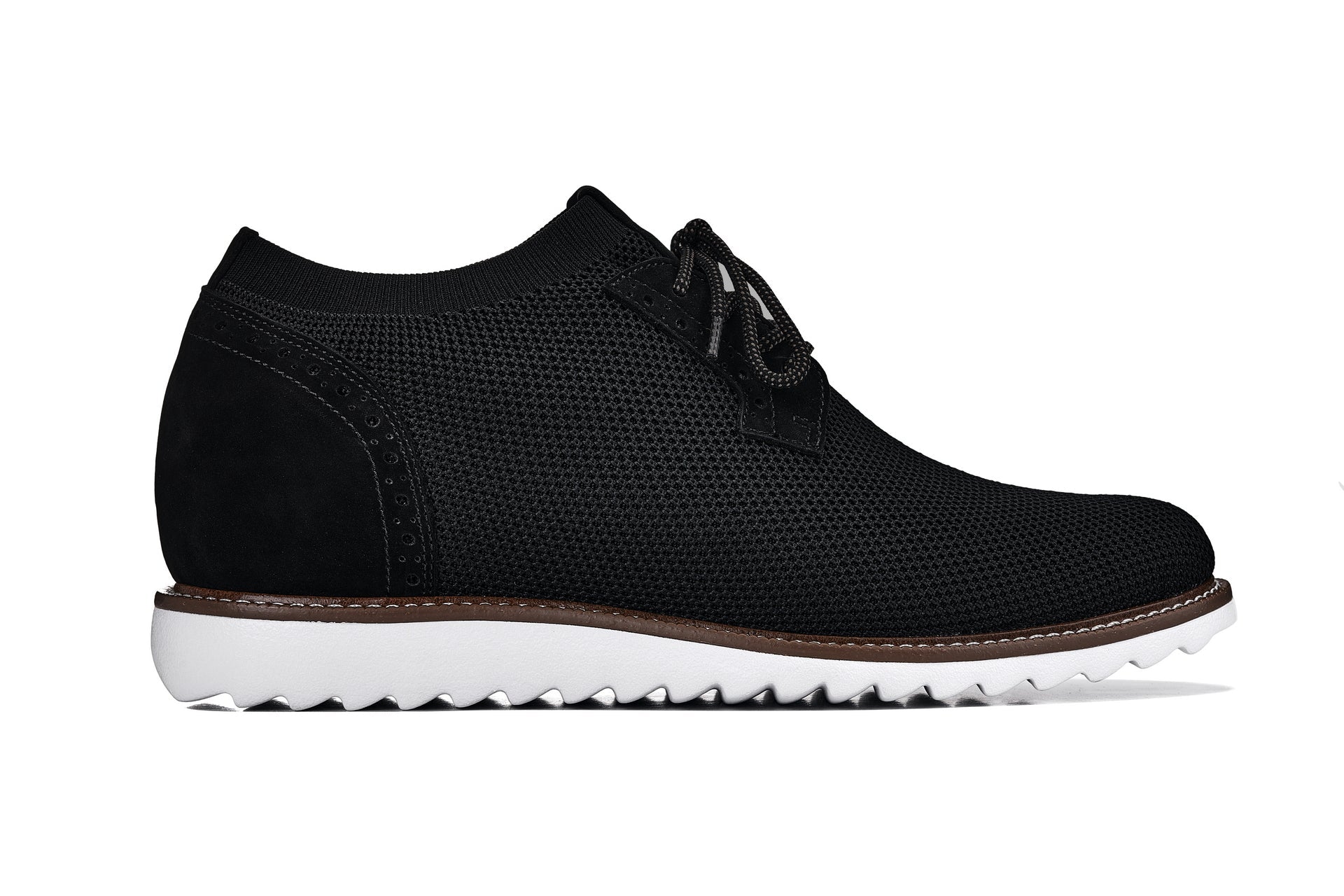 J1502 - 3.2 Inches Taller (Noir) - Men's Shoes