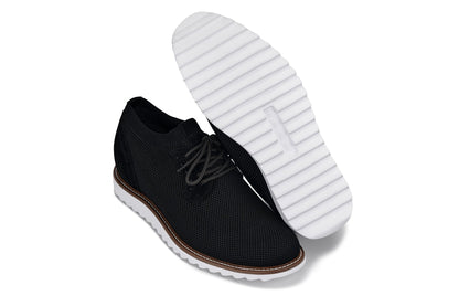 J1502 - 3.2 Inches Taller (Noir) - Men's Shoes