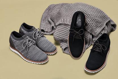 J1502 - 3.2 Inches Taller (Noir) - Men's Shoes