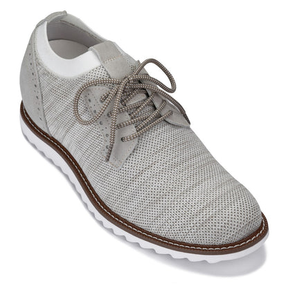 J1505 - 3.2 Inches Taller (Cream) - Men's Shoes
