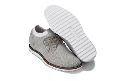 J1505 - 3.2 Inches Taller (Cream) - Men's Shoes