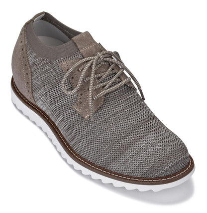 J1506 - Men's Shoes 3.2 Inches Taller (Camel Brown) - Men's Shoes