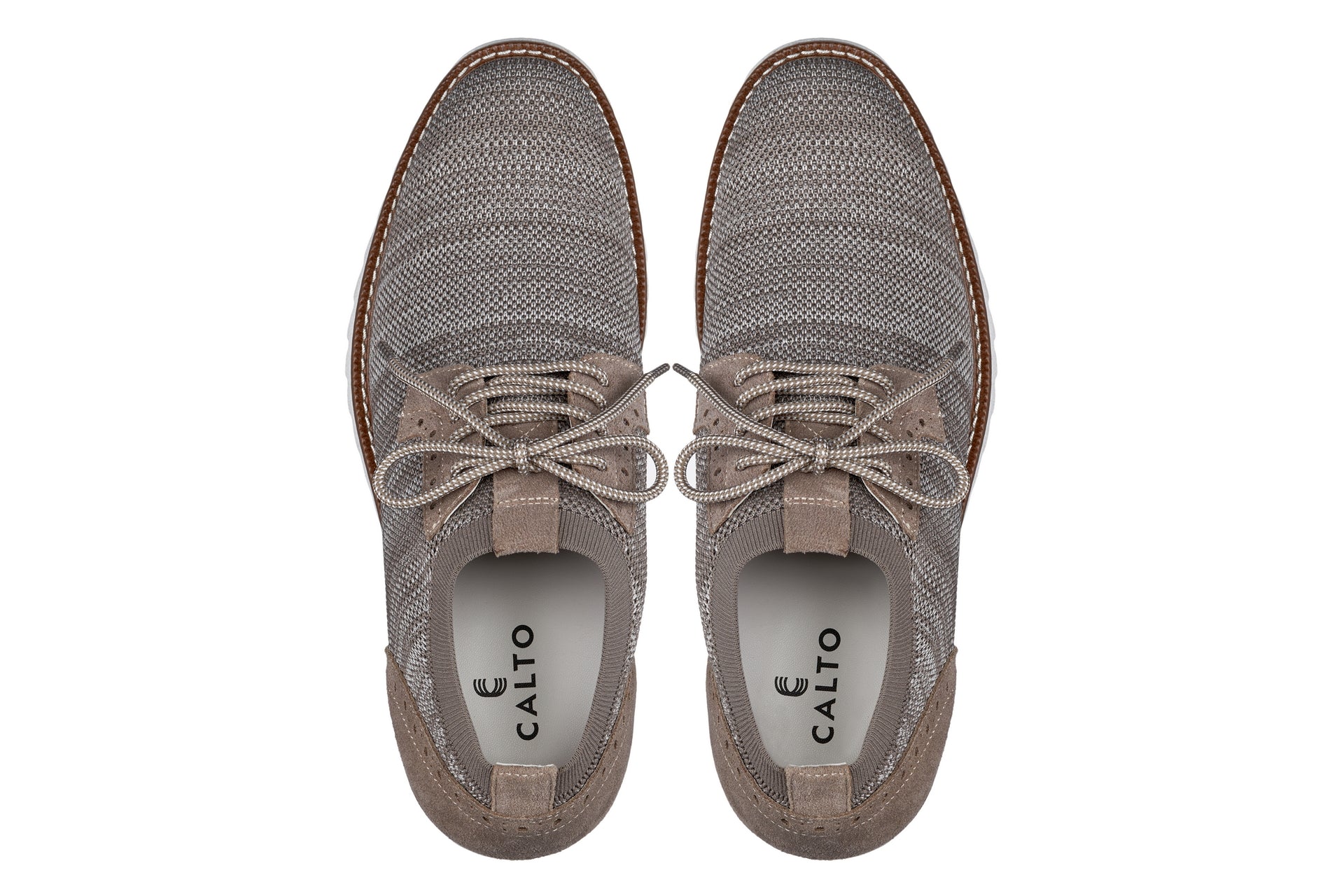 J1506 - Men's Shoes 3.2 Inches Taller (Camel Brown) - Men's Shoes