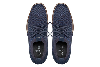 J1507 - 3.2 Inches Taller (Navy) - Men's Shoes