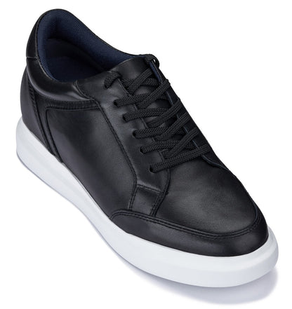 J1562 - 2.6 Inches Taller (Black) - Men's Sneakers
