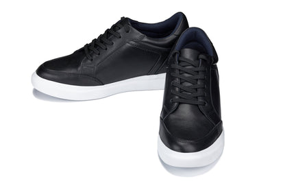 J1562 - 2.6 Inches Taller (Black) - Men's Sneakers