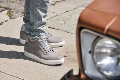 J1855 - 2.6 Inches Taller (Grey) - Men's Sneakers