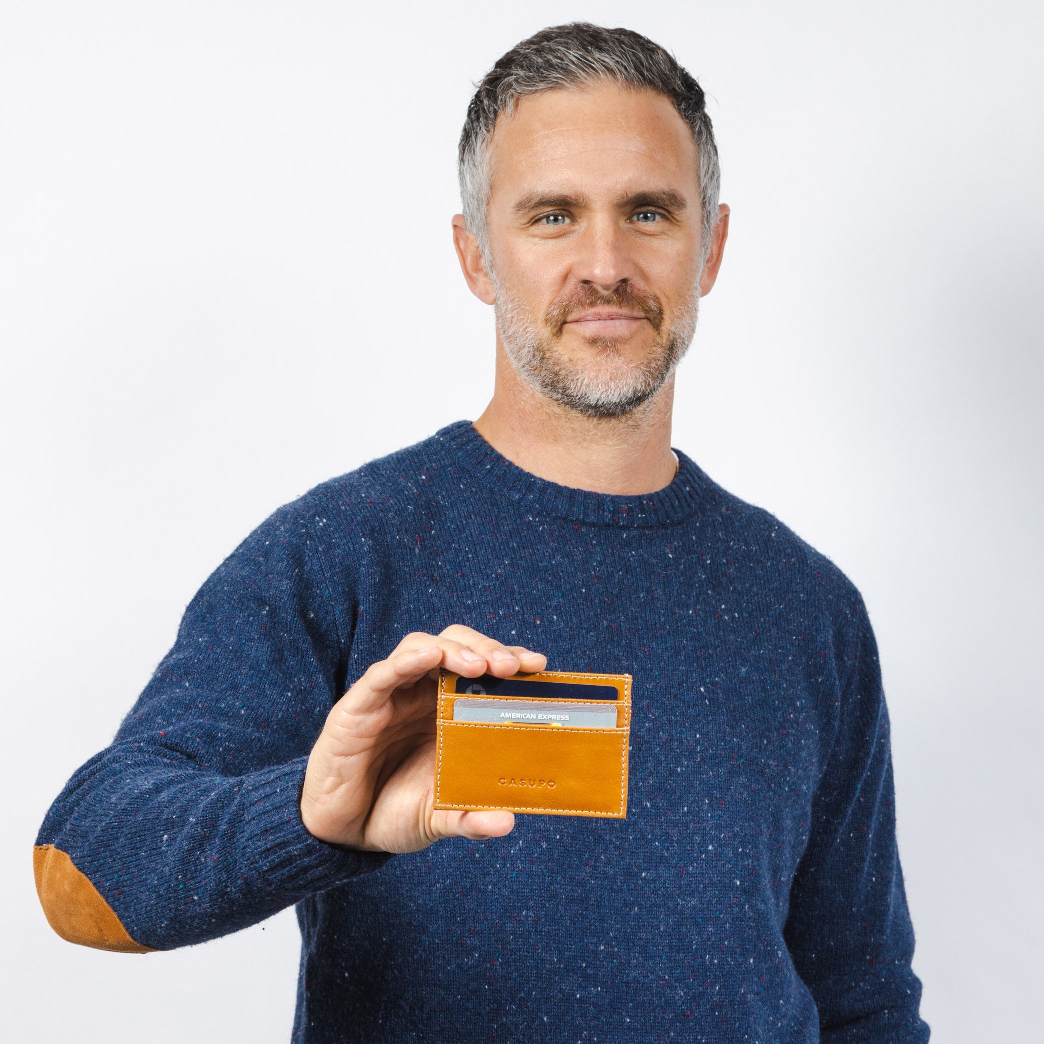 Slim Card Holder Wallet - Natural