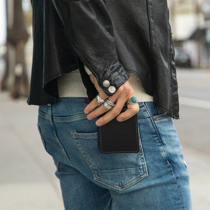 Large Billfold Wallet - Black