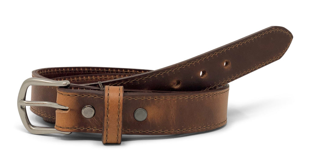 Handmade Leather Belt | Horween English Tan Dublin