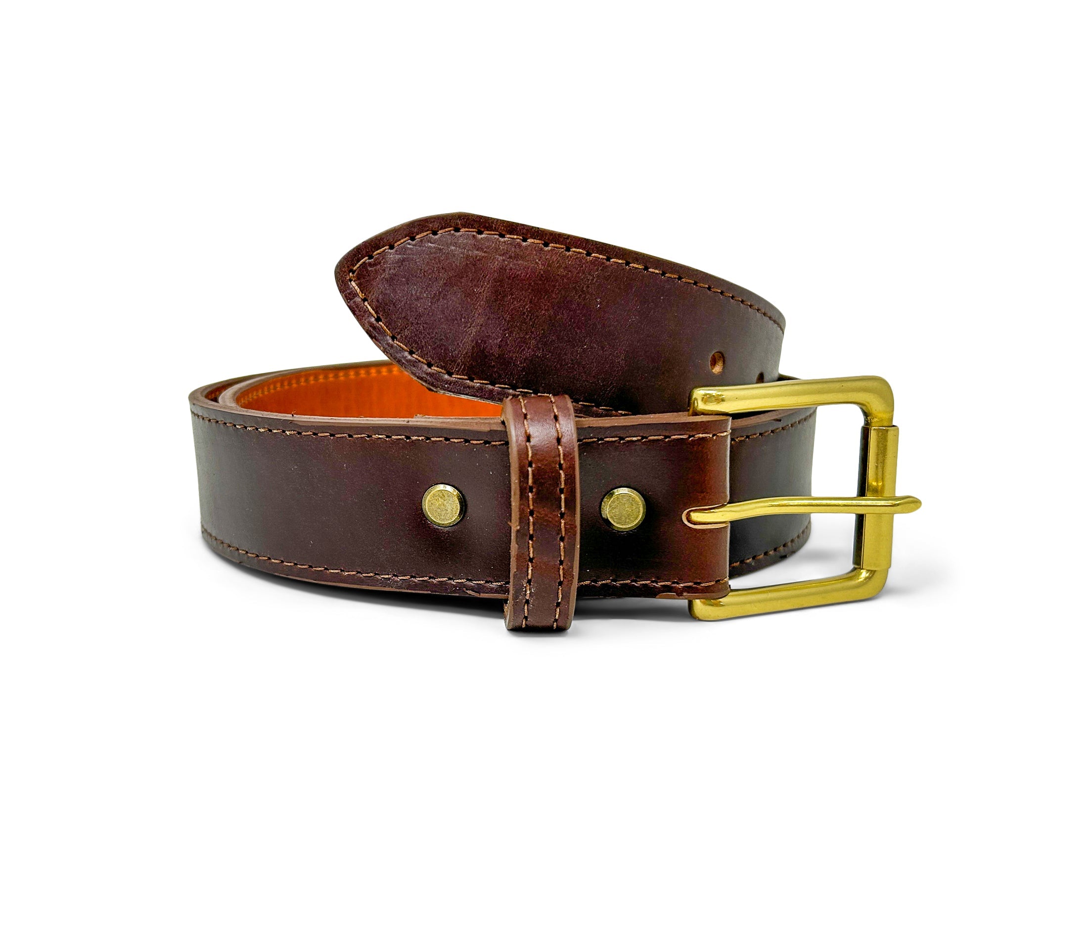 Handmade Leather Belt | Horween Chromexcel | Brown