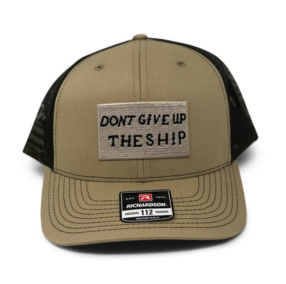 Don't Give Up the Ship Flag Hat - Commodore Perry Flag