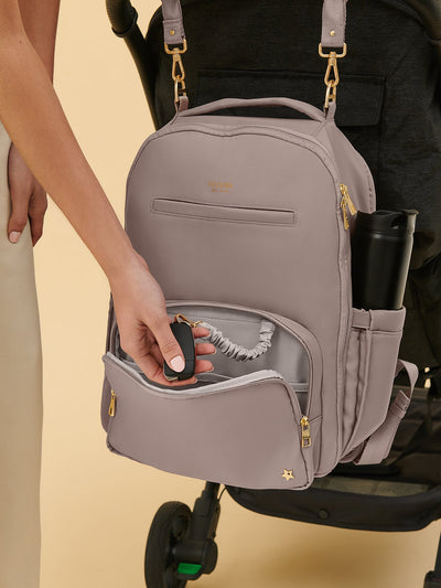 Classic Diaper Backpack - Taupe