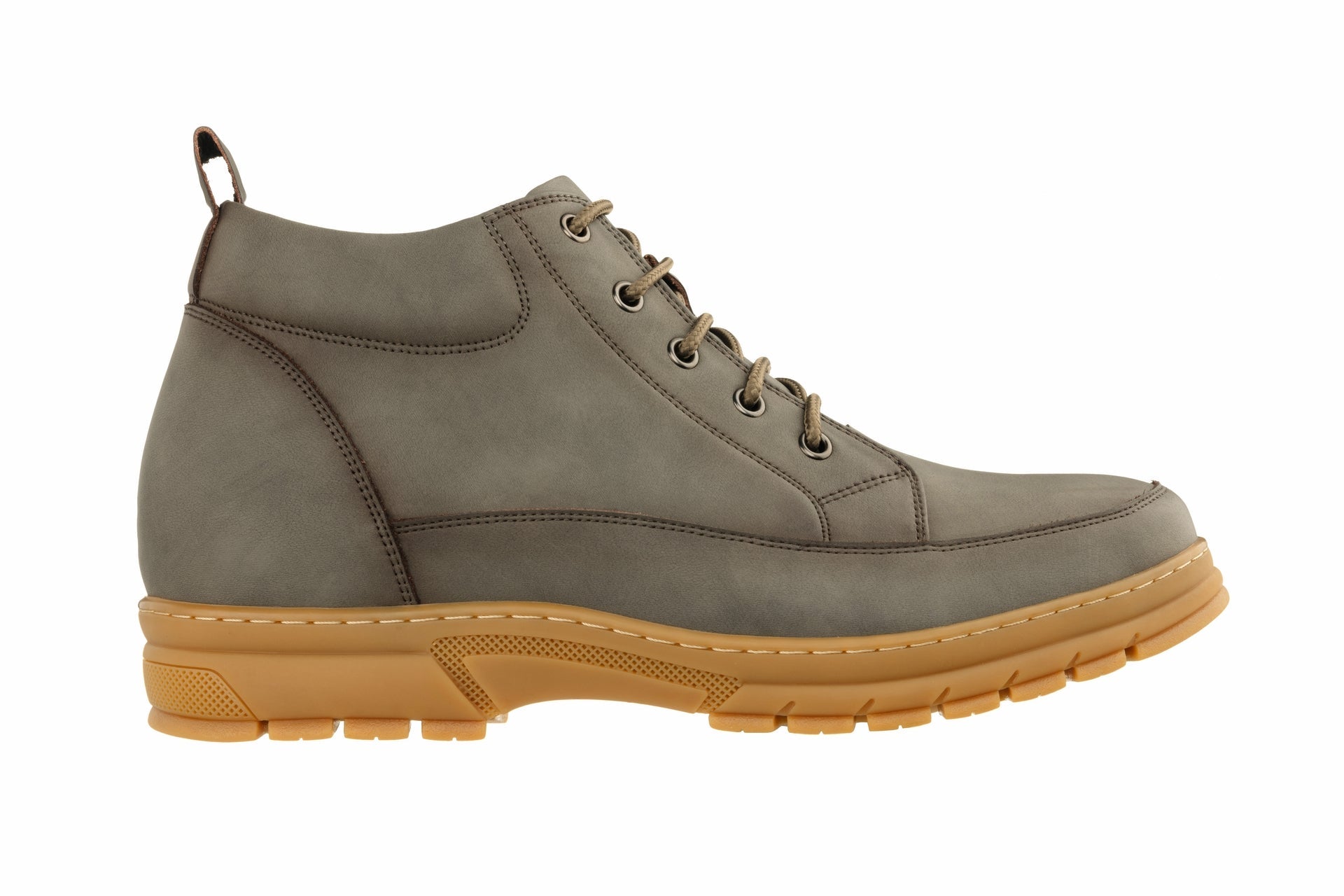 K11551 - 2.8 Inches Taller (Grey) - Casual Hiker Men's Boots