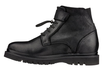 K83114 - 3.2 Inches Taller (Black) - Casual Men's Boots