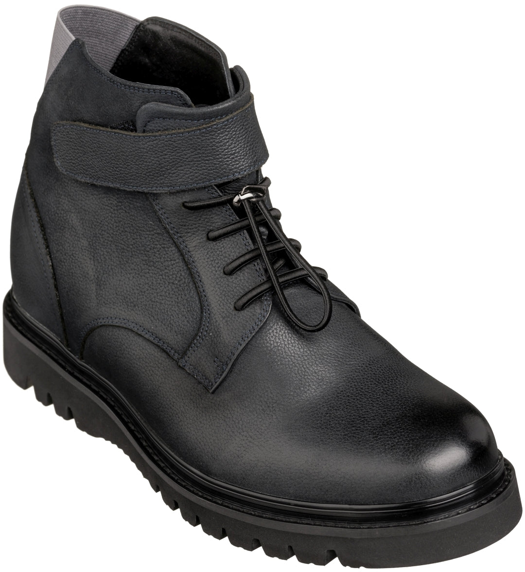 K83116 - 3.2 Inches Taller (Dark Blue) - Casual Men's Boots