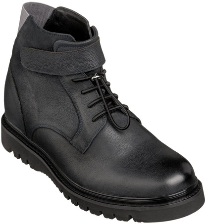 K83116 - 3.2 Inches Taller (Dark Blue) - Casual Men's Boots