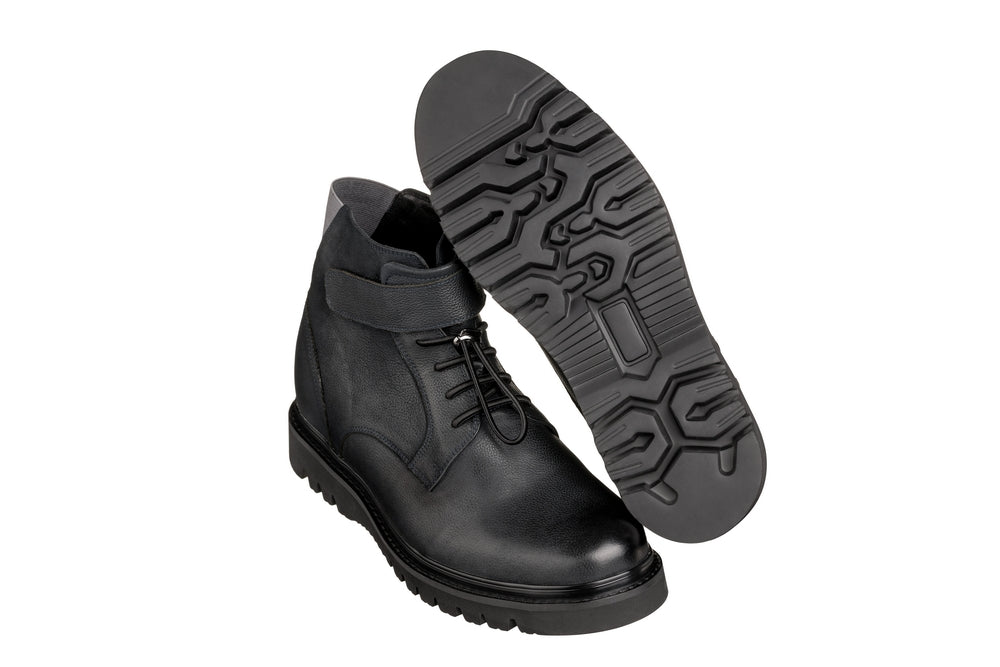 K83116 - 3.2 Inches Taller (Dark Blue) - Casual Men's Boots