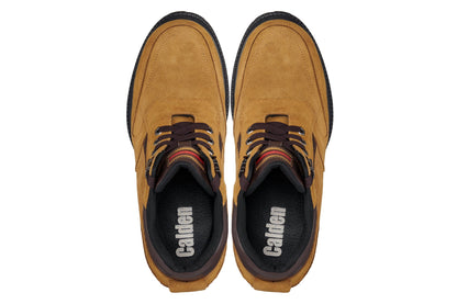 K881803 - 5.2-Inch Taller Brown Nubuck Elevator Men's Boots