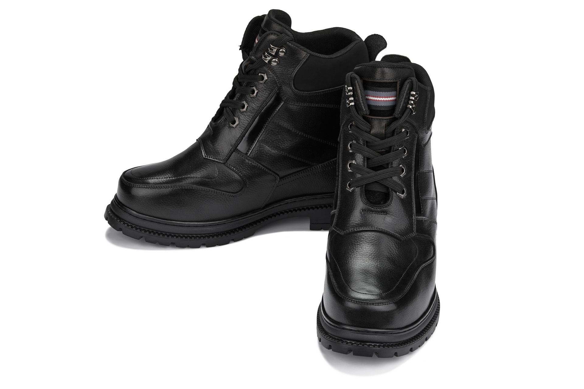 K881805 - Black 5.2" Taller Elevator Men's Boots