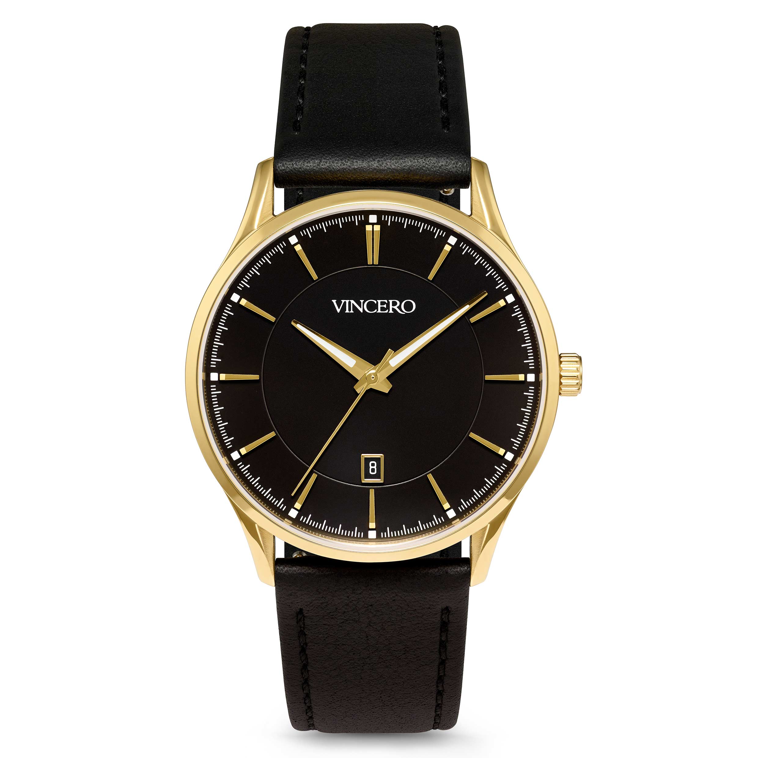 The Kairos Men's Watch II - Gold Onyx