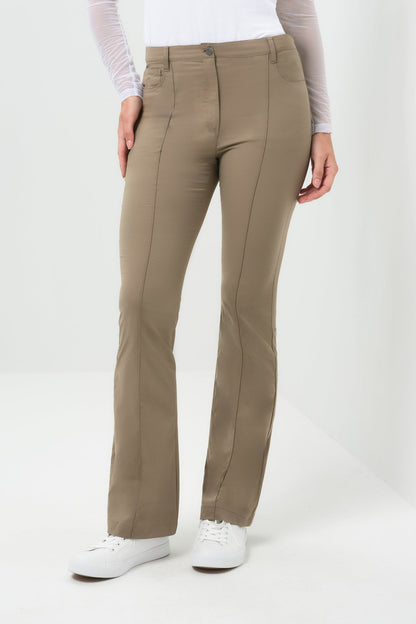 Katya Ultralight Flare Pant with Pintucking